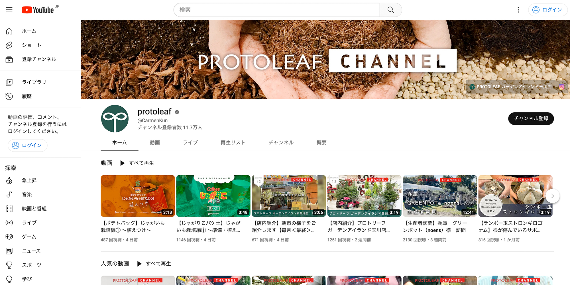 株式会社プロトリーフ